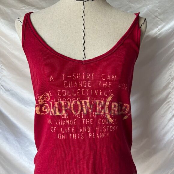 Gap Vintage red grunge tank top - Picture 2 of 6